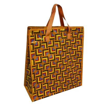 गुणवत्ता  Customized Logo Printing Laminated Woven Bags Strong Durability Tote Bag फैक्टरी