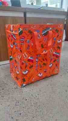 पर्यावरण के अनुकूल स्याही मुद्रण के साथ कस्टम पीपी बुना हुआ शॉपिंग बैग